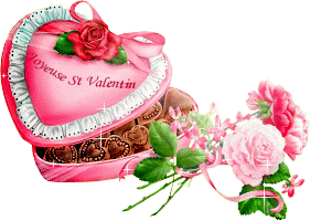 Gif animé joyeuse Saint Valentin cadeau